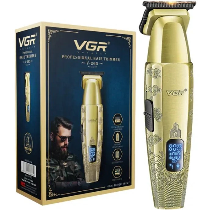 ماشین اصلاح مو سر و صورت شارژی وی جی ار مدل V-265