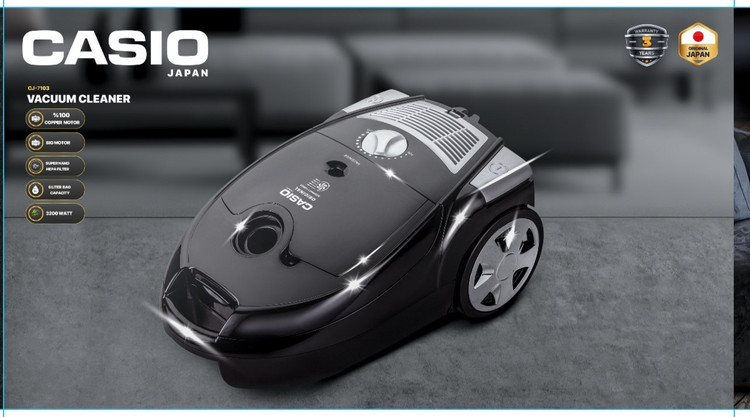 جارو برقی کاسیو ژاپن مدلCJ-7103
