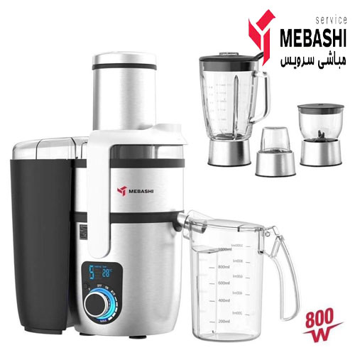 آبمیوه گیری ۴ کاره مباشی مدل ME-JB2013 ظرفیت ۱ لیتر