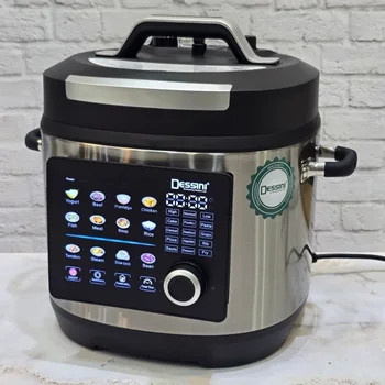 مولتی کوکر دسینی مدل 600 ظرفیت ۶ لیتر با بدنه استیل