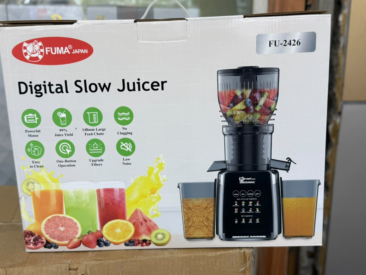 عصاره‌گیر دیجیتال فوما مدل FU-2426